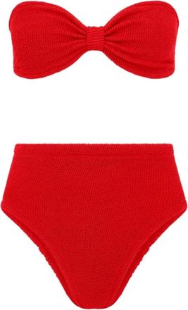 Hunza G Donna, Costumi da bagno, Rosso, Taglia unica, new