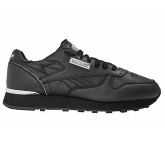 Mallet Footwear Heren Klassieke Leren Trainers (Zwart)