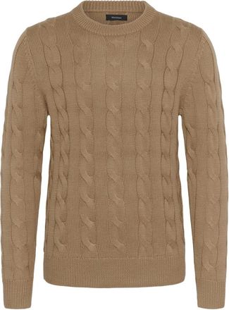 Matinique Truien & Vesten, Heren, Beige, L, Stijlvolle Gebreide Trui