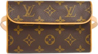 Louis Vuitton 2002 Pochette Florentine belt bag - women - PVC - One Size - Brown