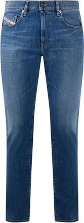Diesel Slim-fit Jeans - Heren - Slim Fit Jeans - Blauw - W29 - Katoen - Jeans