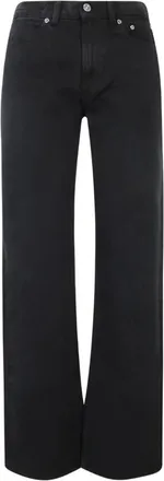 Our Legacy Wata Cut Jeans - Dames - Loose Fit Jeans - Zwart - W28 - Jeans