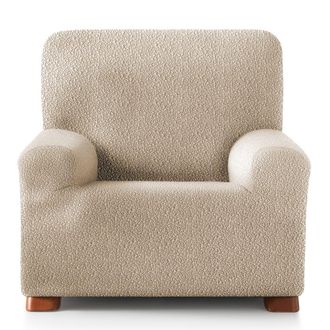 Eysa Funda de sill&oacute;n el&aacute;stica beige 80 - 130 cm