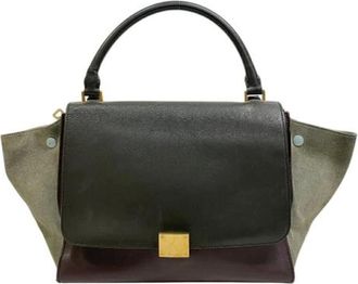 Celine Pre-owned Handbags, female, Brown, Size: ONE SIZE Pre-owned Leather celine-bags