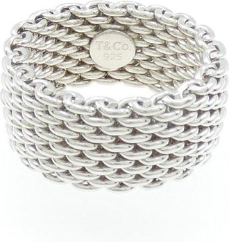 Tiffany & Co. Silver 925 Band Ring (Pre-Owned)