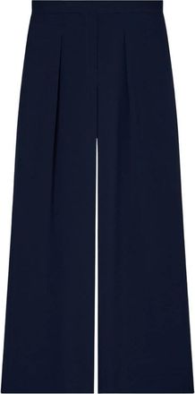 Emporio Armani Dames, Broeken, Blauw, Maat: XS Poliester