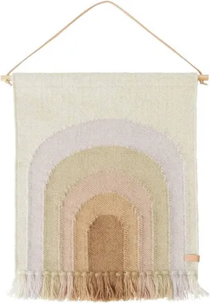 OYOY Follow The Rainbow Mini Wall Rug In Lavender