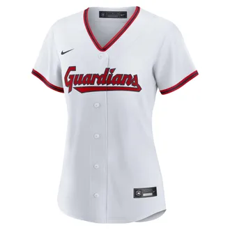 Nike Travis Bazzana Cleveland Guardians Nike Womens MLB Replica Jersey in White | R3250CYZGU9-4SM