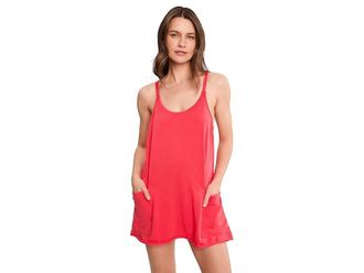 Free People Movement Hot Shot Mini Womens Jumpsuit & Rompers One Piece Grapefruit : MD (Womens 8-10), Cotton/Spandex