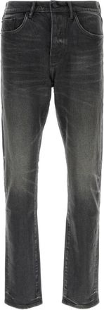 Purple Dubbel Gedipte Jeans - Heren - Slim Fit Jeans - Zwart - W31 - Jeans