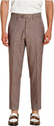 Mason's Boston Chino Broek - Heren - Nette broeken - Bruin - M - Katoen - Broeken