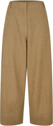Masai Geknipte broek - Dames - Broeken - Beige - Maat: S
