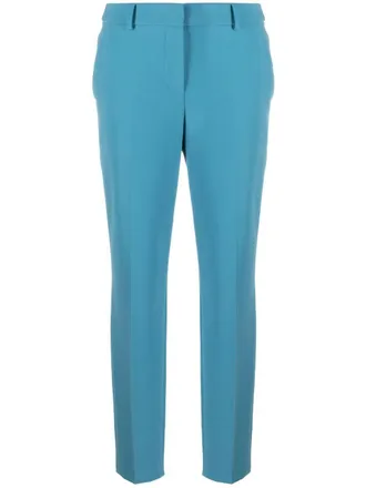 Moschino Pantaloni sartoriali a vita alta - Blu