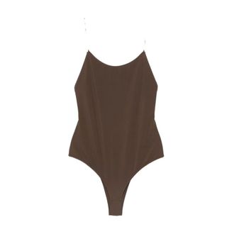 Jacquemus One-piece, female, Brown, Size: XS Le Maillot Cabana Swimsuit