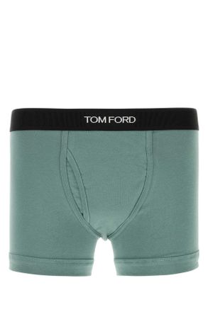 Tom Ford Powder Blue Stretch Cotton Boxer