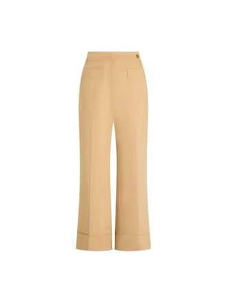C&acirc;llas Milano Brody Cropped-cuff Pant in Pale Camel at Nordstrom, Size 2Long It
