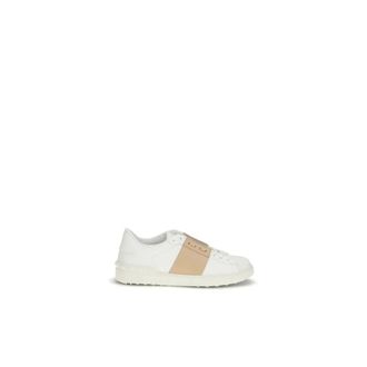 Valentino Garavani Sneakers, male, White, Size: 10 1/2 US Open Sneaker