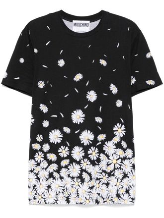 Moschino Short-Sleeve Crew Neck T-Shirt
