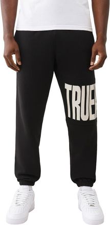 True Religion Standard Joggers in Jet Black at Nordstrom, Size Xxx-Large