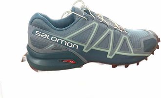 Salomon Womens Speedcross 4 Shoes In Blue