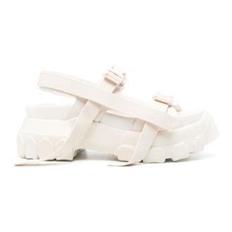 Rick Owens Dames, Schoenen, Wit, Maat: 38 EU Zijde