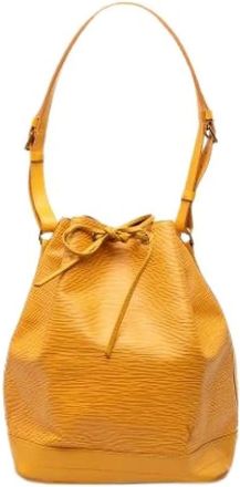 Louis Vuitton Pre-owned Bucket Bags, female, Yellow, Size: ONE SIZE Pre-owned Bucket Bag