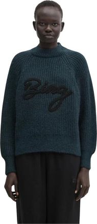 Anine Bing Kendrick Sweater - Dames - Truien - Groen - Maat: XS Wol