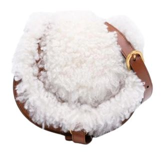 Chlo&eacute; Pre-owned Marcie Crossbody Bag - Dames - Vintage Schoudertas - Bruin - ONE Size - Leer - Vintage