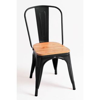 Regalos Miguel Packs Sillas Comedor - Pack 6 Sillas Torix Madera Natural - Negro