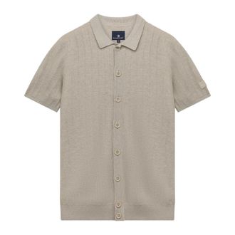 State of Art Poloshirt Piqu&eacute; - Heren - Polos - Beige - M - Katoen - Tops