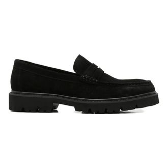 Sergio Moretti Schoenen, Heren, Zwart, 43 EU, Leer, Mocassins