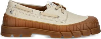 Kenzo lace-up chunky loafers - Beige