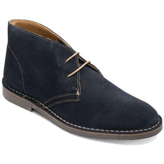 Loake Sahara Suede Mens Lace Up Boots - Navy - Size:UK 10.5