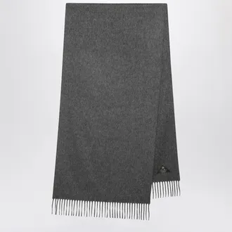 Loro Piana Sciarpa Grande Unita grey m&eacute;lange