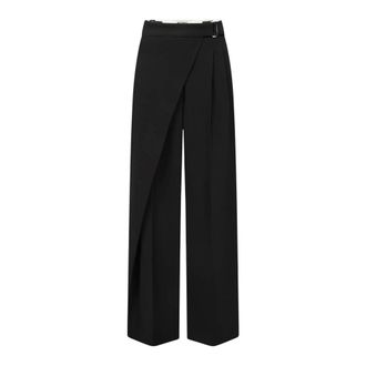 Rossi Pantalones anchos Ilon - Trousers - Mujer - Negro - M