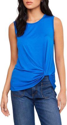 Karen Kane Pick Up Jersey Tank in Blue at Nordstrom, Size X-Small