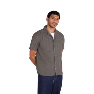 Mountain Warehouse Heren Fiji Textuur Shirt (Groen)