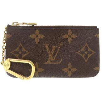 Louis Vuitton Pre-owned Wallets, female, Brown, Size: ONE SIZE Pre-owned Monogram Coin Purse
