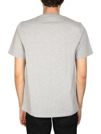 Paul Smith Logo-Print Crewneck T-Shirt - Gray