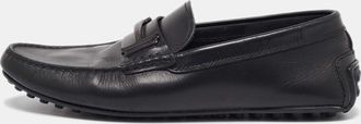 Tod's Tods Black Leather Loafers