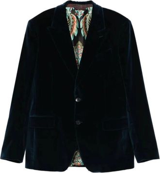 Etro Blazers - Heren - Blazers - Blauw - L - Jassen