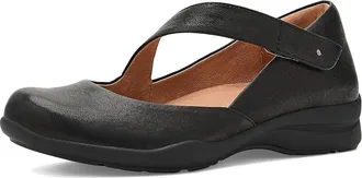 Jambu Treva Womens Dress Flat Shoes Black : 7.5 M, Leather