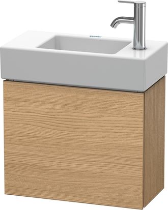 Duravit Duravit L-cube Mueble De Pared 48.0 X 24.0 Cm, 1 Puerta, Para Vero Air 072450, Color: Decoraci&oacute;n Roble Europeo - Lc6246r5252