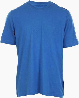 adidas Mens Blank Tee - Blue - Size: 34