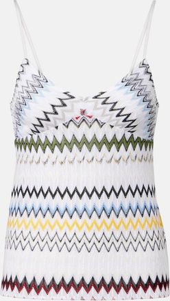 Missoni Top Chevron in lam&eacute;