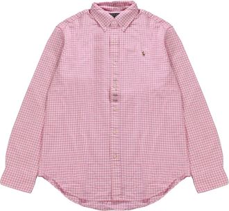 Polo Ralph Lauren cotton check-print shirt - Roze