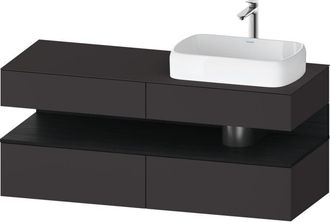 Duravit Qatego Consola Mueble Bajo Lavabo, 2 Extensiones, 2 - Duravit