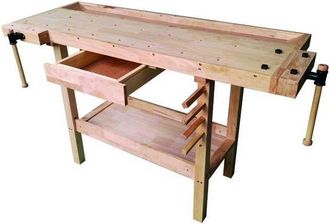 Vigor Bancos De Trabajo De Madera Vigor 149x62x86h