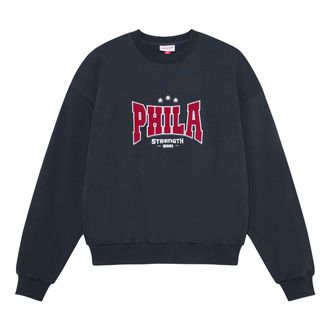 Mitchell & Ness x NBA Philadelphia 76ers THE ANSWER Sweatshirt Dark Grey MNJYFWF22001-CARBON-GARY