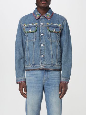 Valentino Geborduurde Spijkerjack